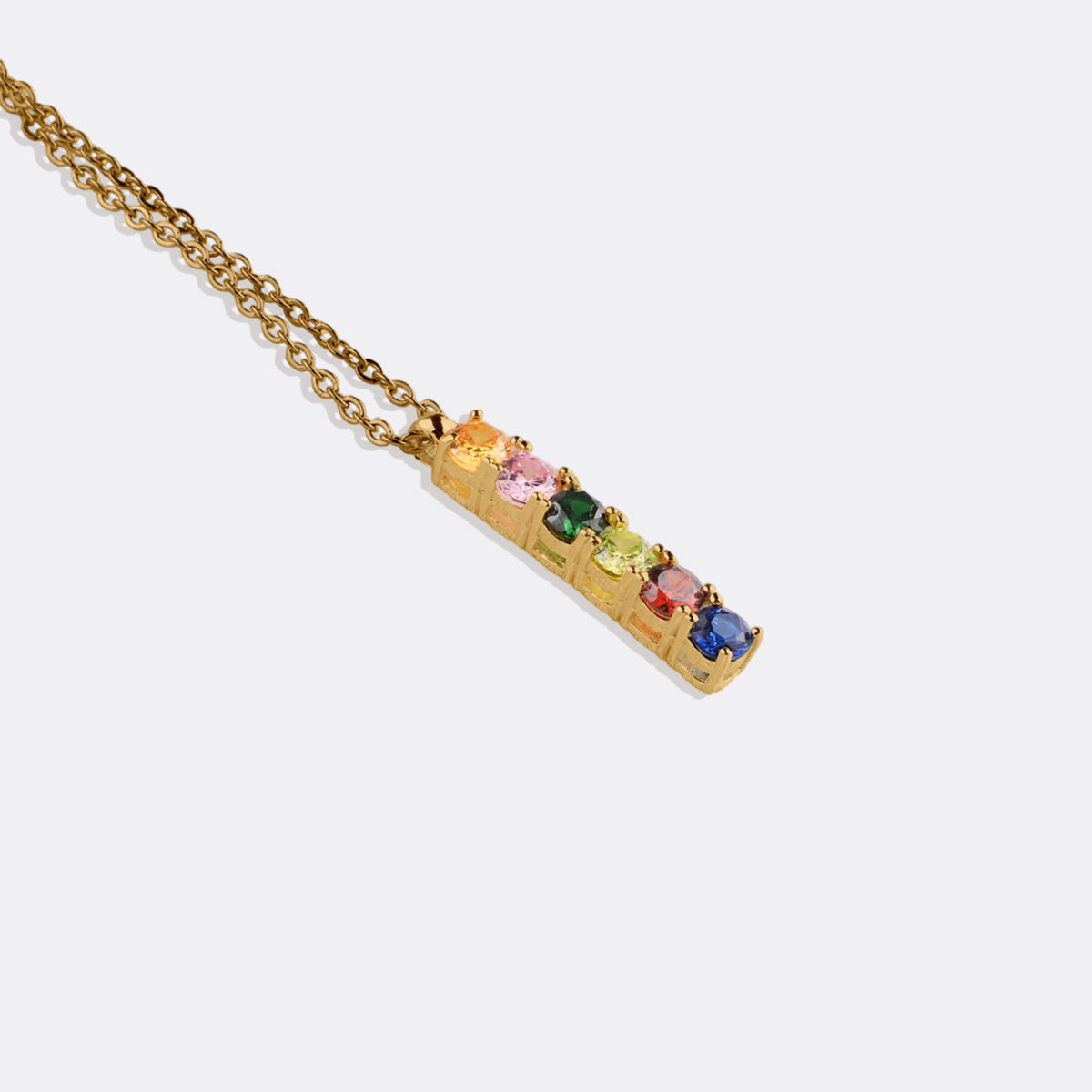 Family Birthstone Necklace