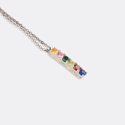 Family Birthstone Necklace