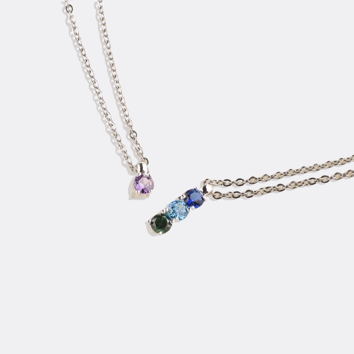 Family Birthstone Necklace