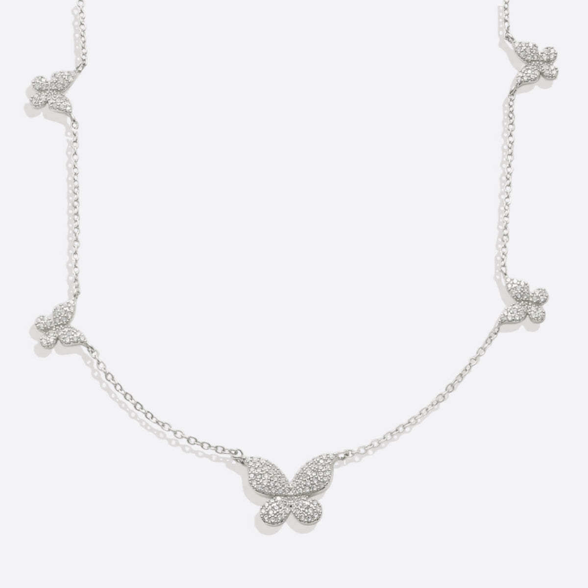 Five Butterfly Necklace