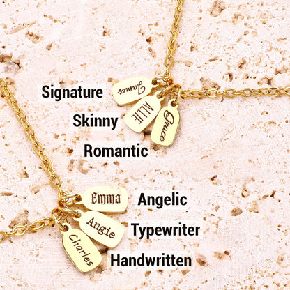 Personalized Bar Tag Necklace