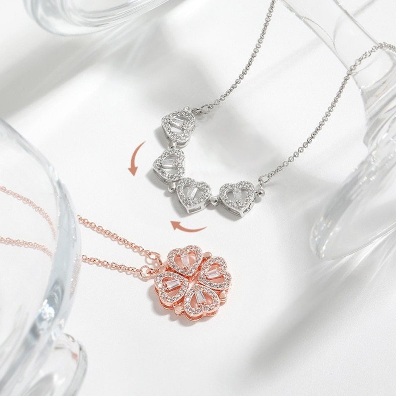 Four Leaf Clover Eternal Love Necklace