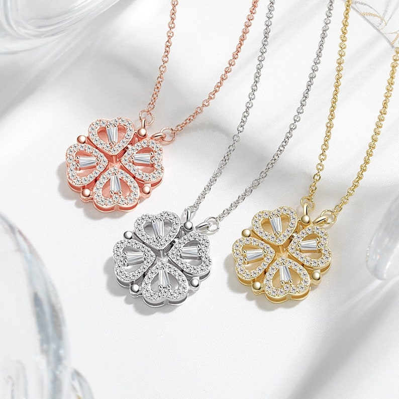 Four Leaf Clover Eternal Love Necklace