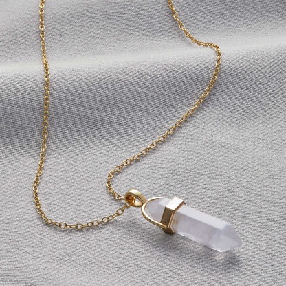 Gemstone Point Necklace