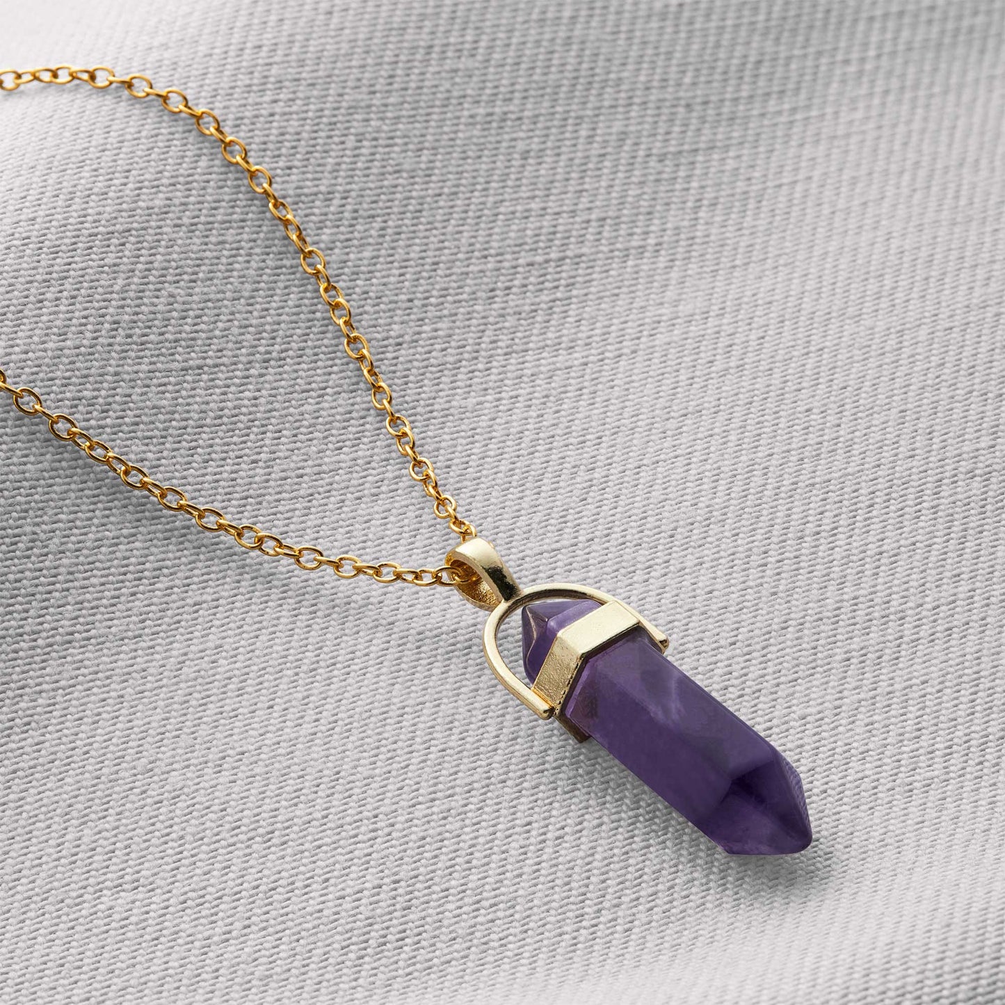 Gemstone Point Necklace