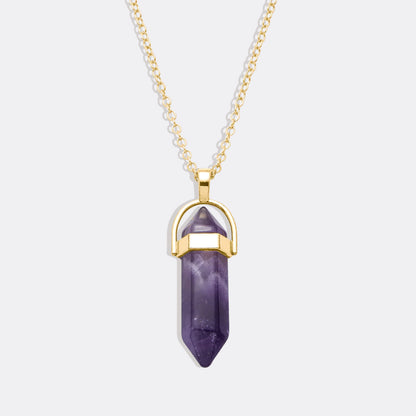 Gemstone Point Necklace