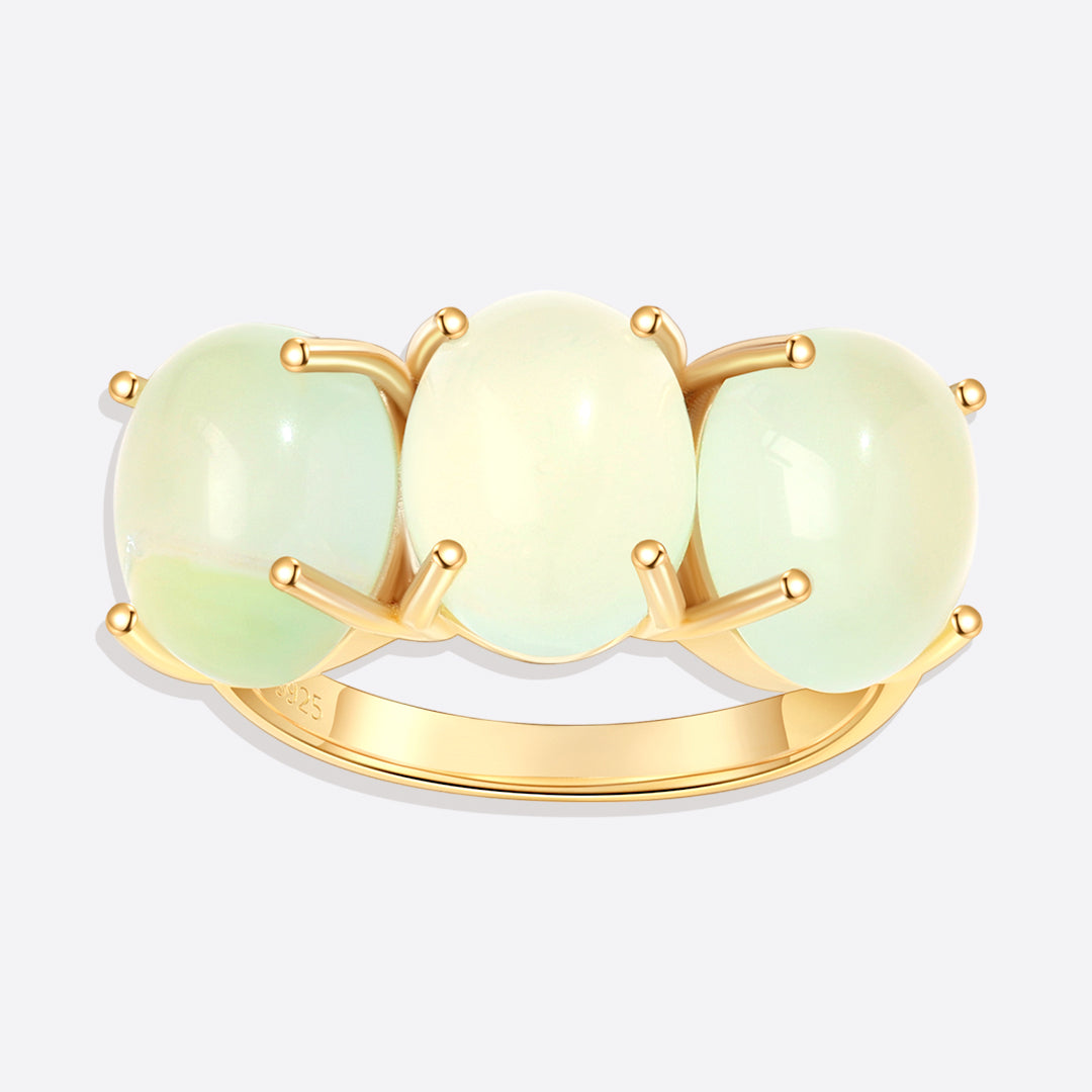 Gold Vermeil Jellybean Ring