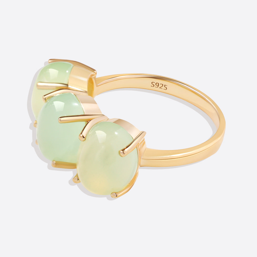 Gold Vermeil Jellybean Ring