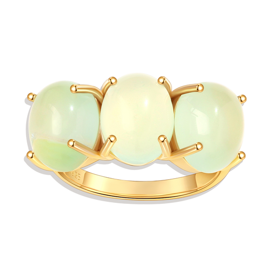 Gold Vermeil Jellybean Ring