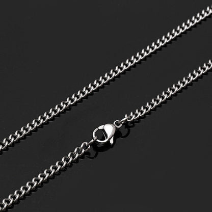 Dainty Open Curb Chain Necklace