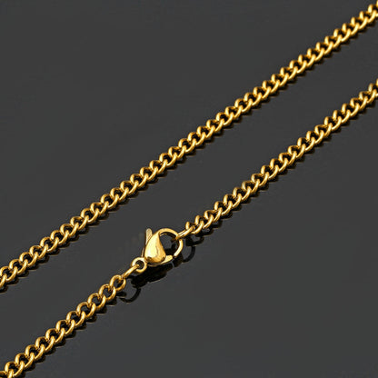 Dainty Open Curb Chain Necklace