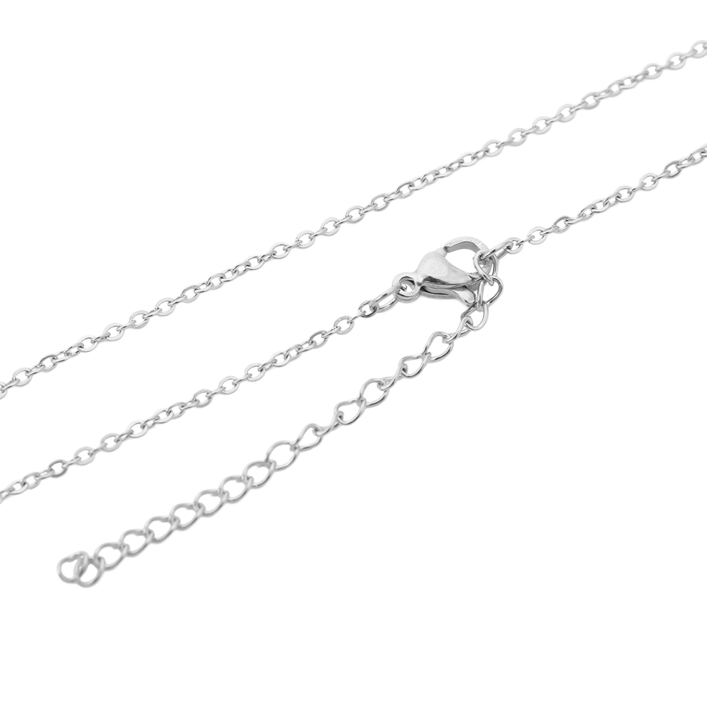 Dainty Open Curb Chain Necklace