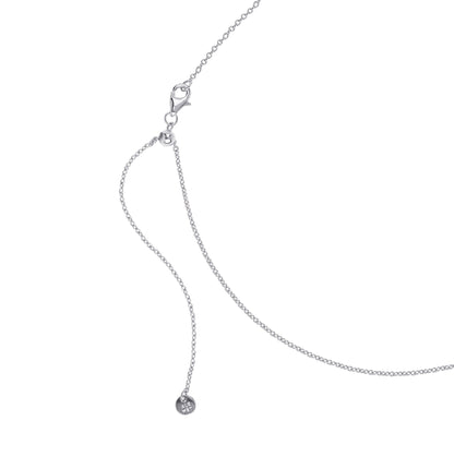 Italian Milano Sterling Silver Adjustable Necklace