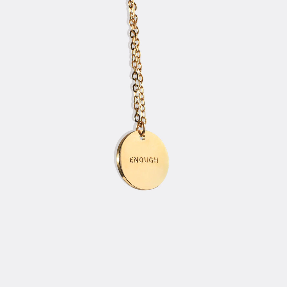 I Am Enough Pendant Necklace