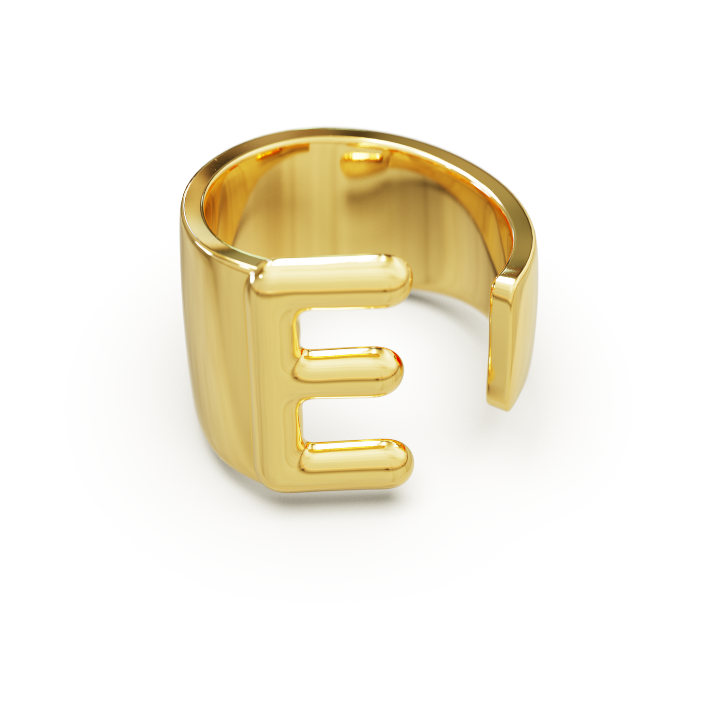 Initial Monogram Ring