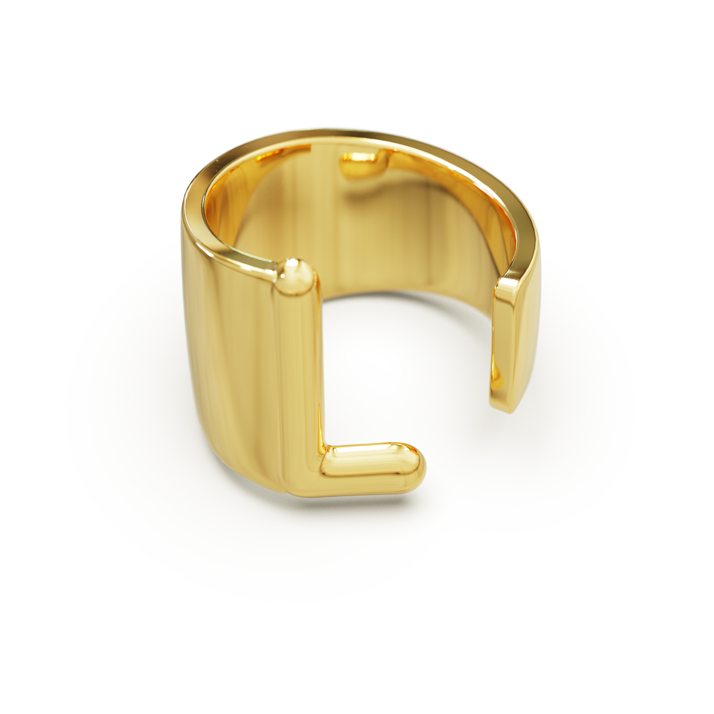 Initial Monogram Ring