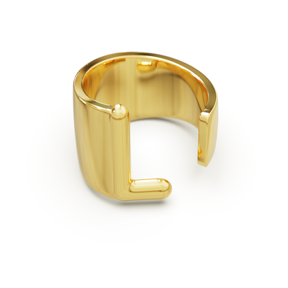 Initial Monogram Ring