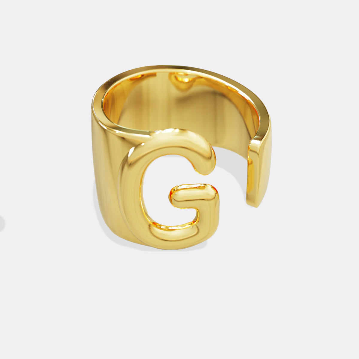 Initial Monogram Ring