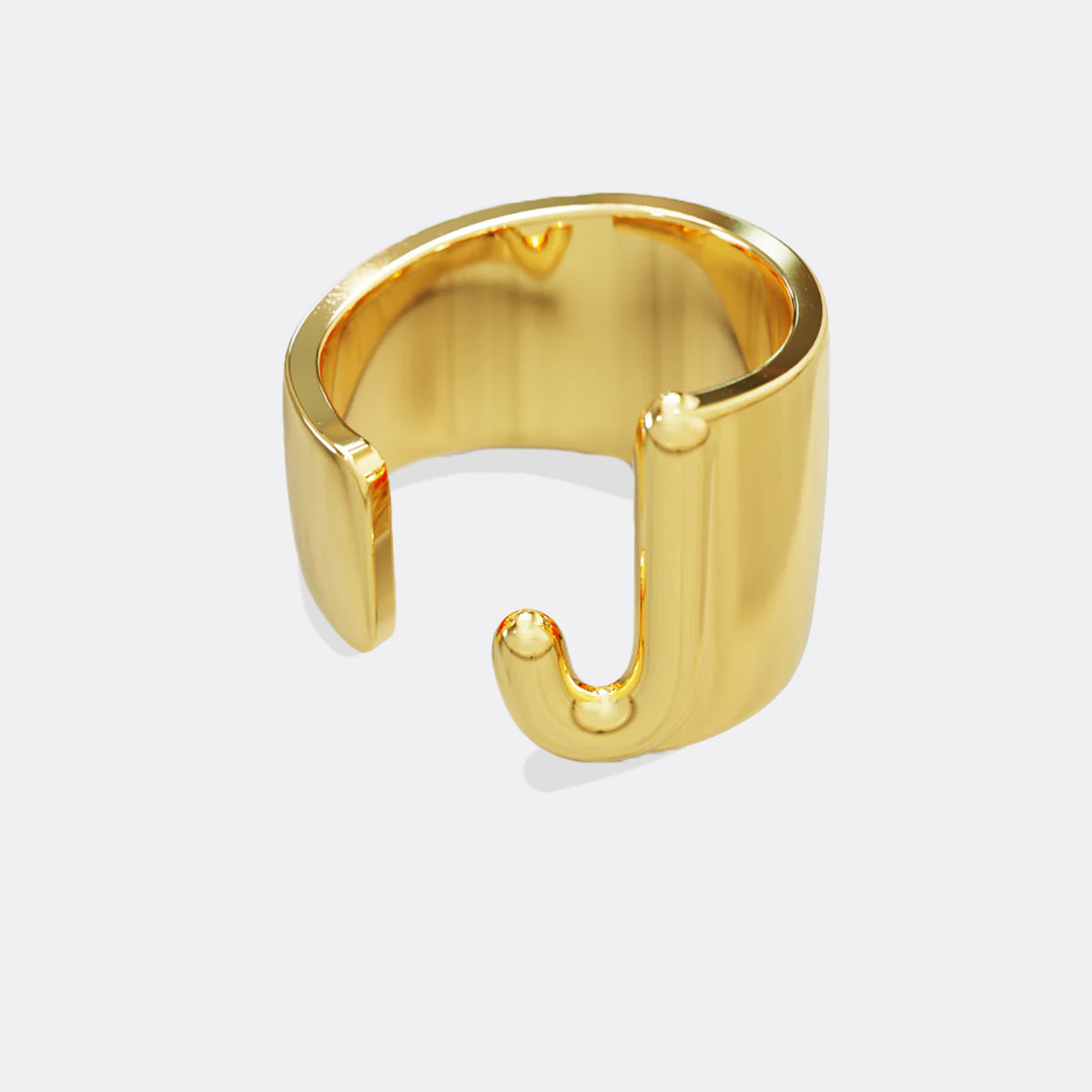 Initial Monogram Ring