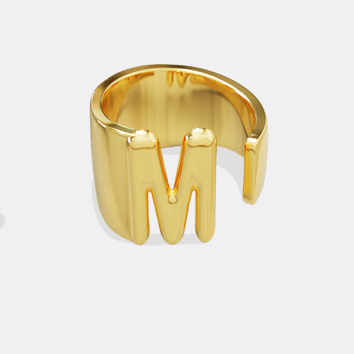 Initial Monogram Ring