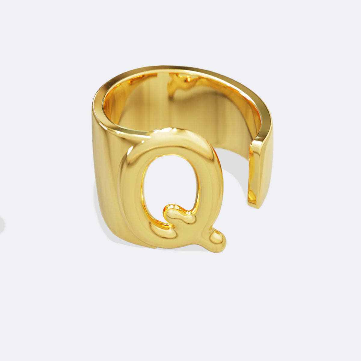 Initial Monogram Ring