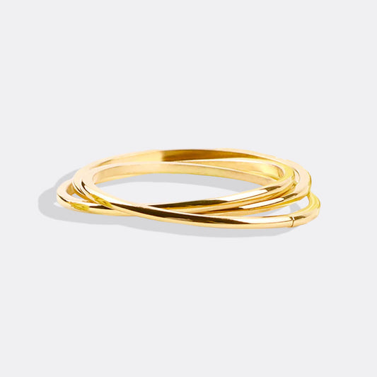 Dainty Interlocking Fidget Ring