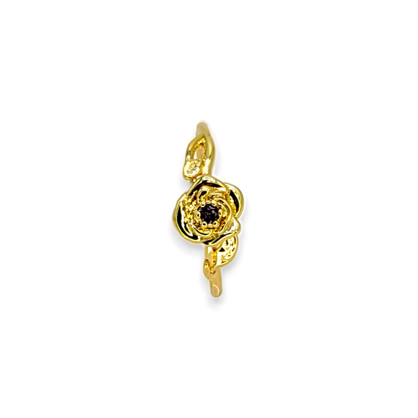 Dainty Gold Birth Flower Ring