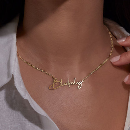 Modern Name Necklace