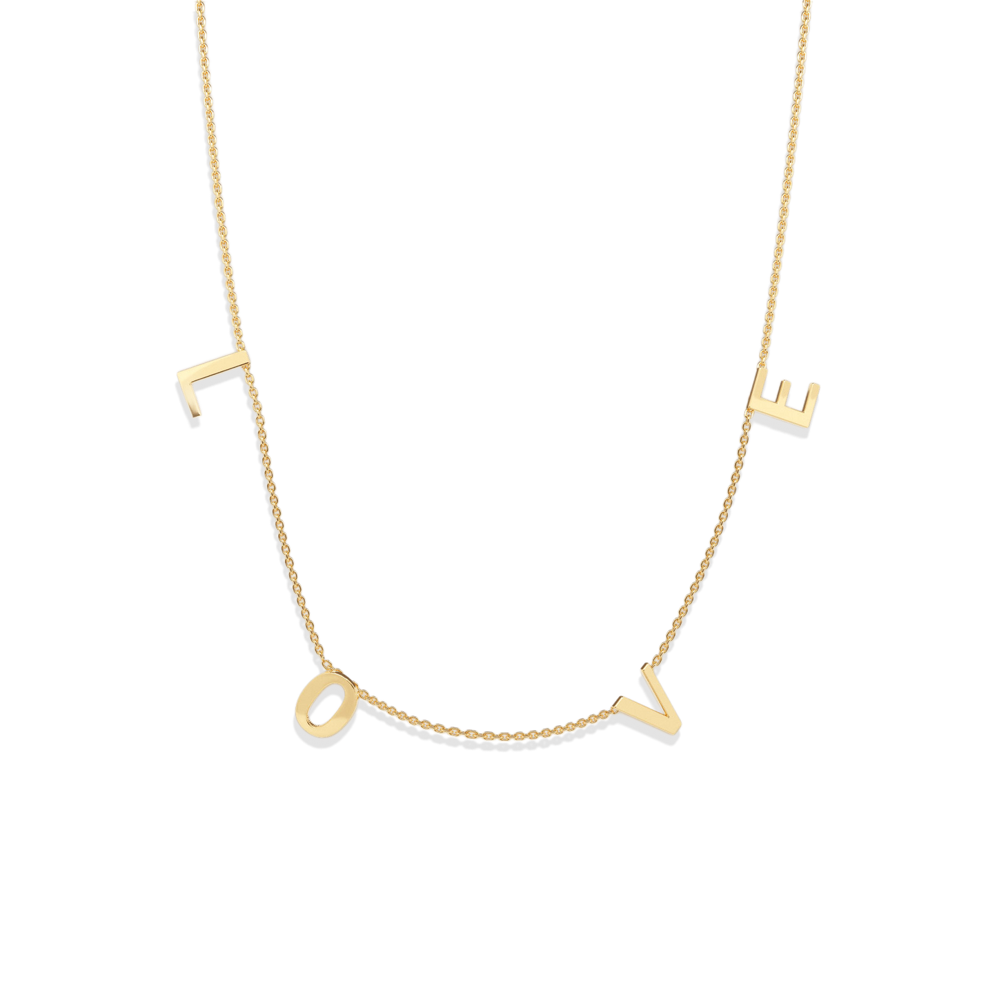 The LOVE Letter Necklace