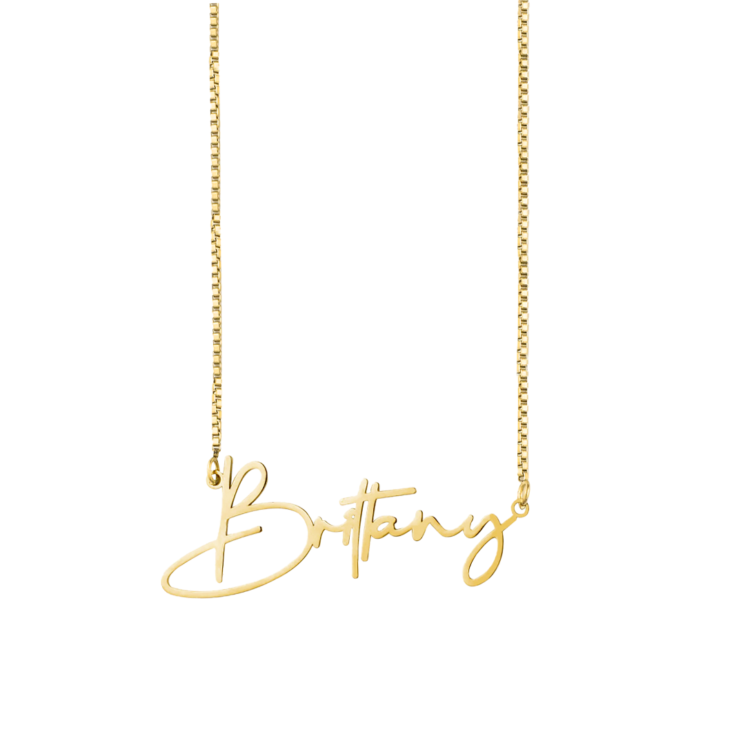 Modern Name Necklace