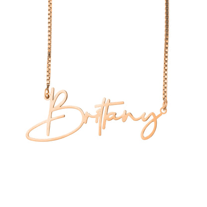 Modern Name Necklace