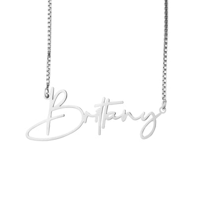 Modern Name Necklace