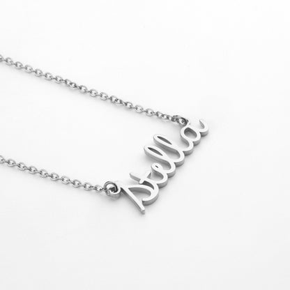 Stella Name Necklace