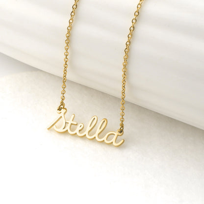 Stella Name Necklace