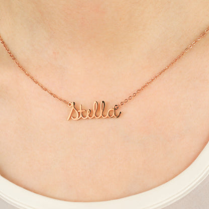 Stella Name Necklace