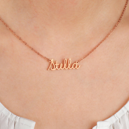 Stella Name Necklace