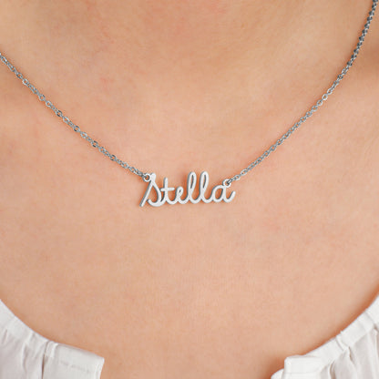 Stella Name Necklace