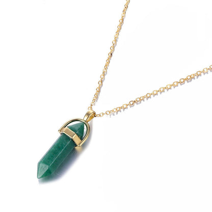 Gemstone Point Necklace