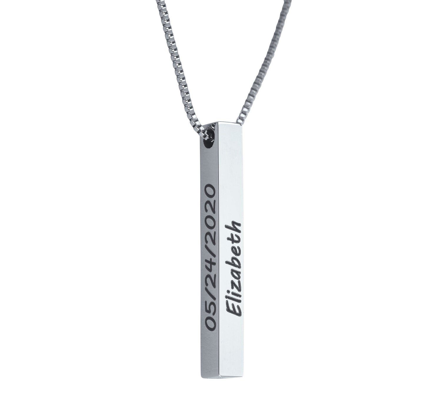 Muse Pillar Bar Necklace