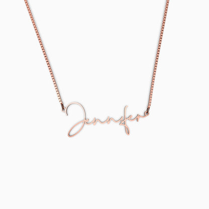 Modern Name Necklace