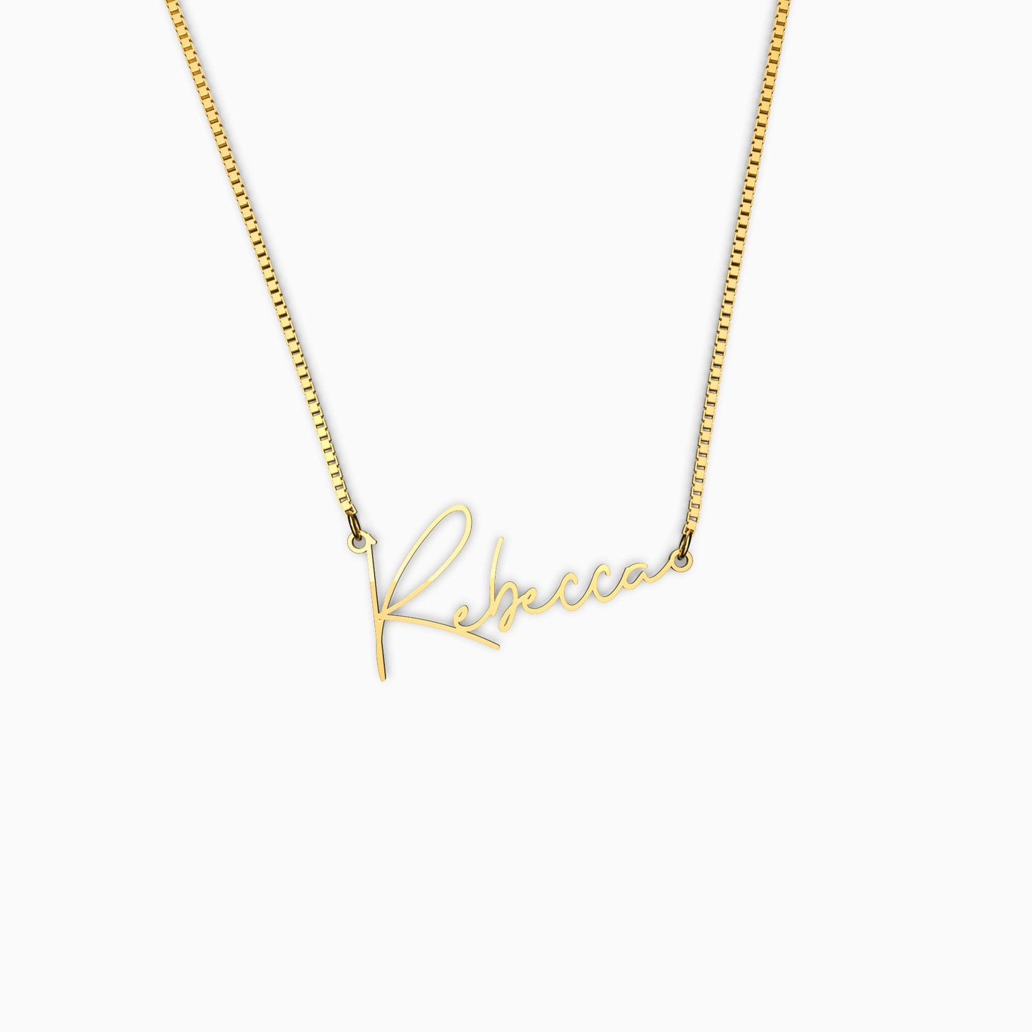 Modern Name Necklace