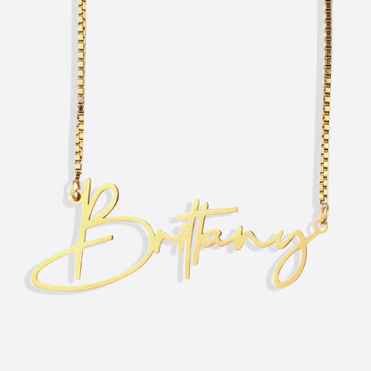 Modern Name Necklace