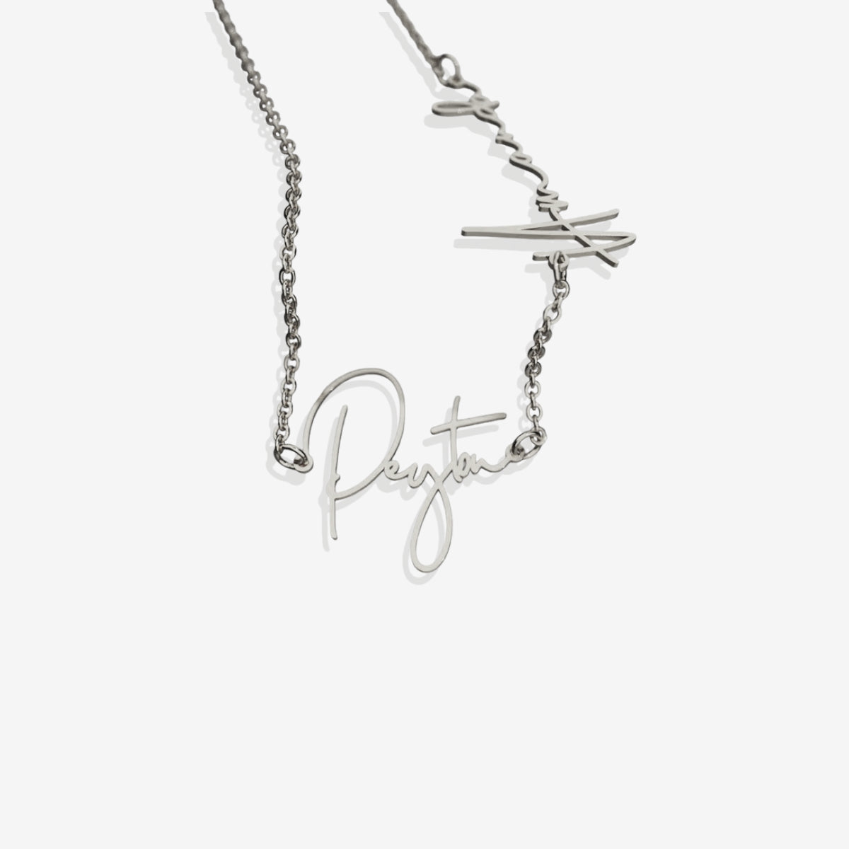 Monroe Double Name Necklace