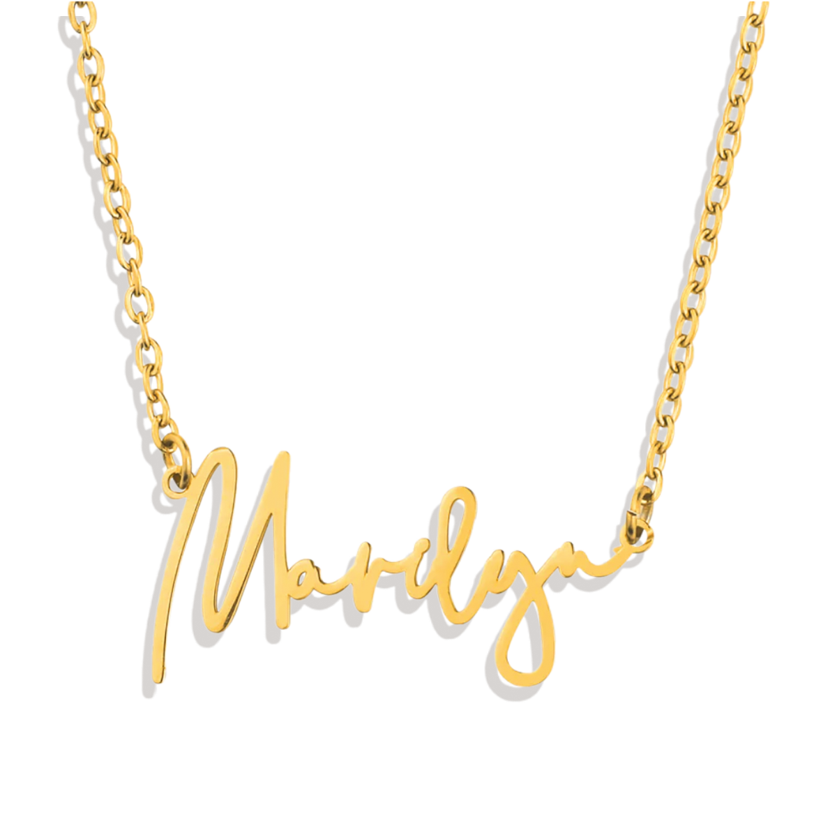 Monroe Name Necklace