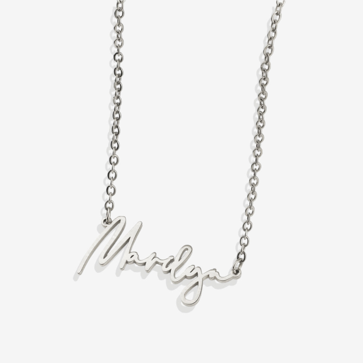 Monroe Name Necklace