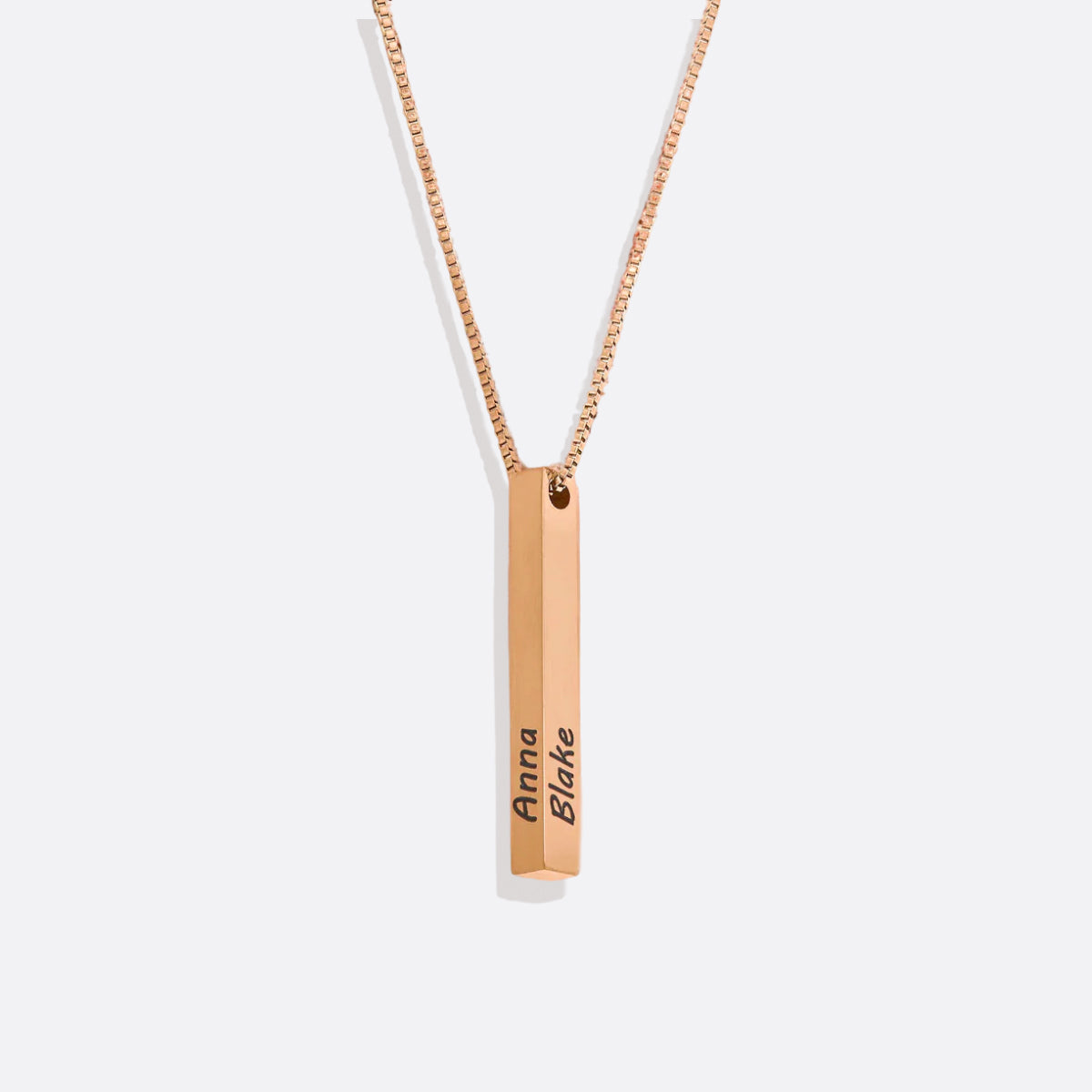 Muse Pillar Bar Necklace