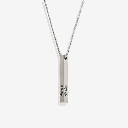 Muse Pillar Bar Necklace