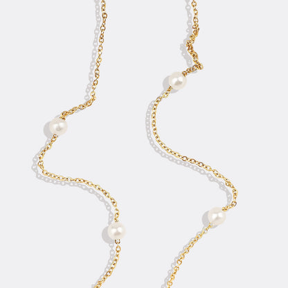 Pearl Satellite Necklace