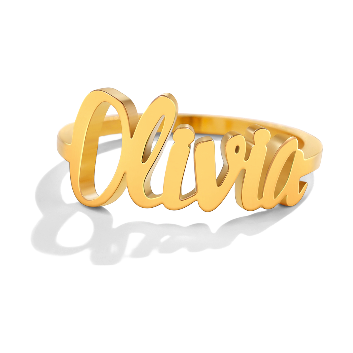 Personalized Nameplate Ring