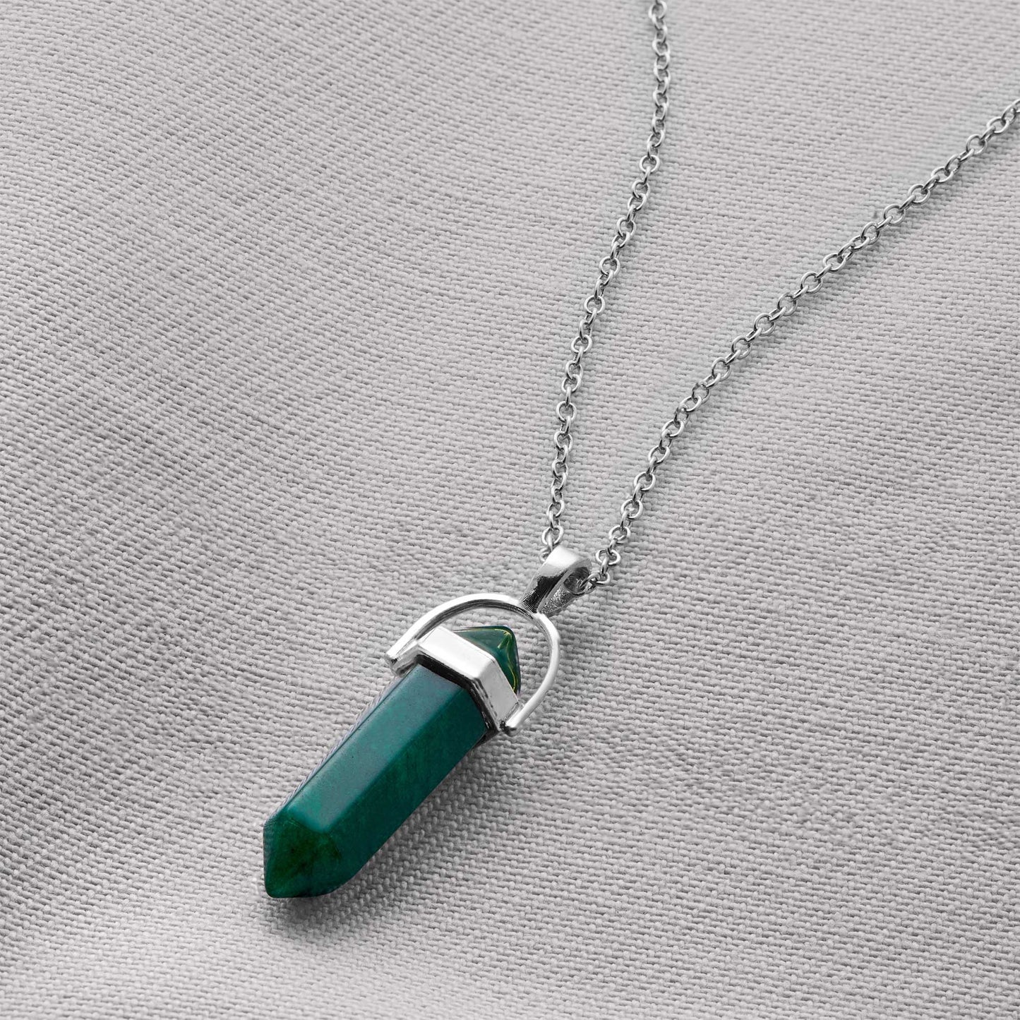 Gemstone Point Necklace